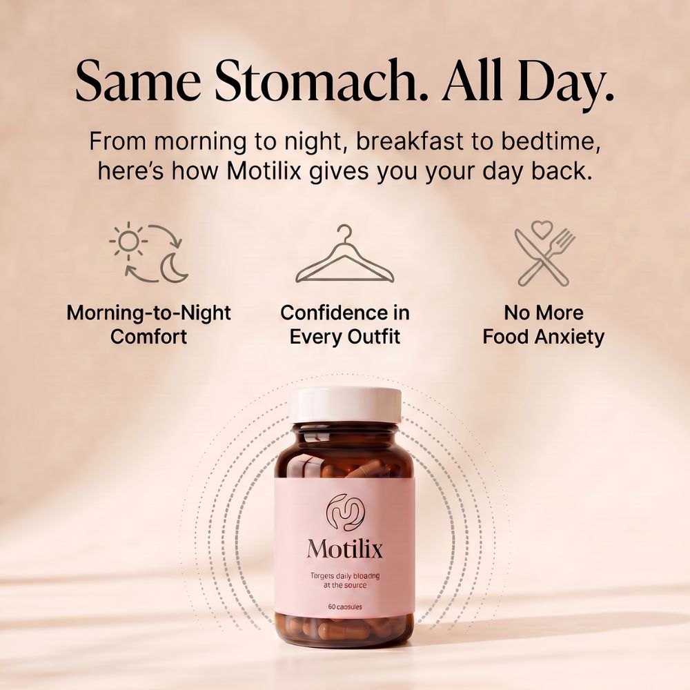Motilix® — Daily Relief for Bloating & Slow Digestion