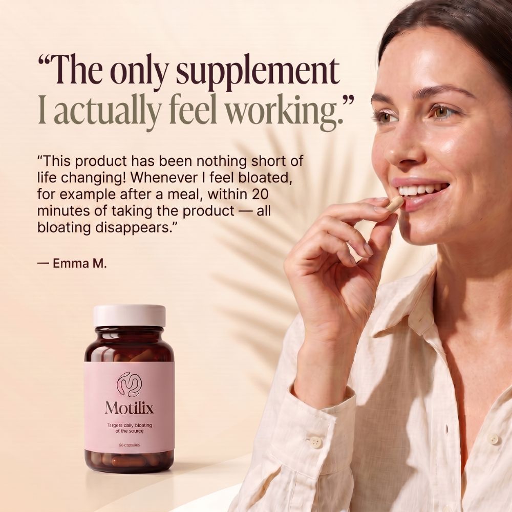 Motilix® — Daily Relief for Bloating & Slow Digestion