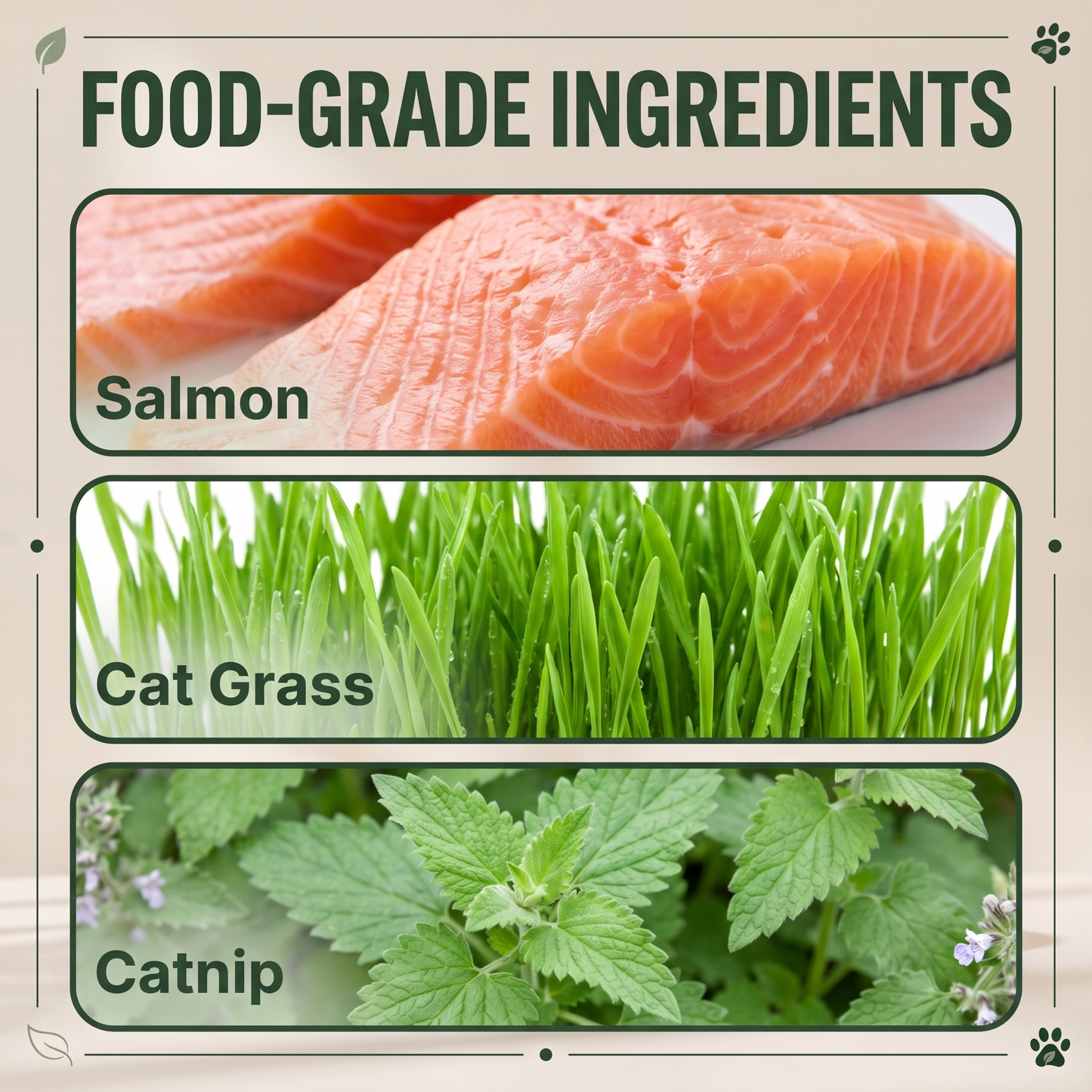Motilix® Cat Grass Treats — Natural Hairball Relief & Fresh Breath