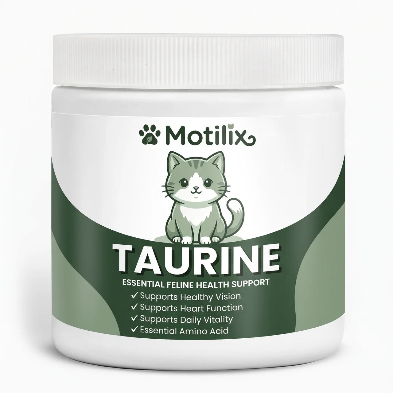 Stop the Daily Taurine Drain While Your Cat Still Looks Fine — Motilix™ Taurine Supplement for Cats